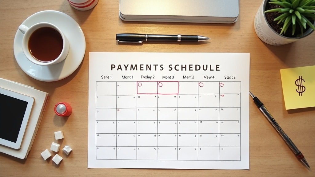 Quarterly payment schedule showing August 15, October 15, January 15, and April 15 WV Hope Scholarship deposit dates