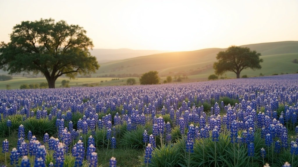 Iowa ESA and Texas TEFA: Why Homeschool Families Can't Use Either for Online Tutoring 2 A Texas Hill Country field of bluebonnet wildflowers